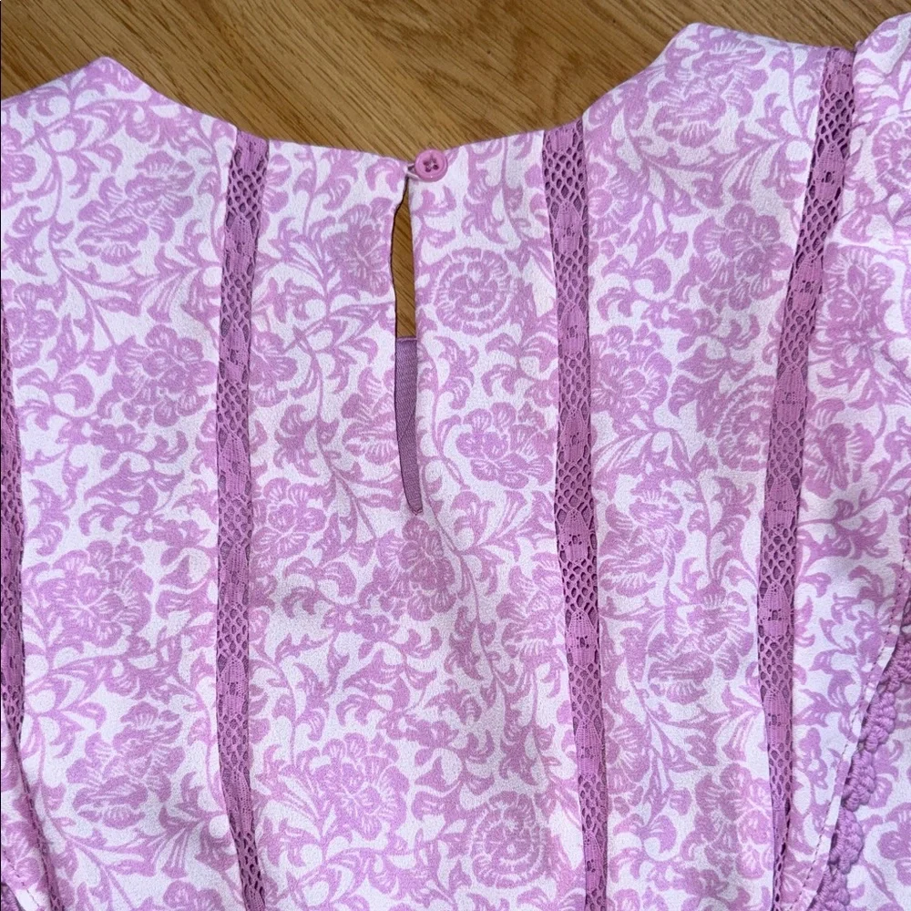 Pink Ruffled Kids Dress